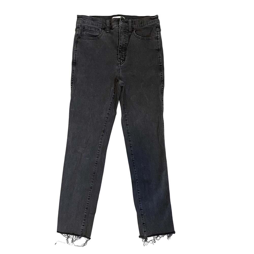 Madewell Women's Size 25 Gray Skinny Crop Jeans